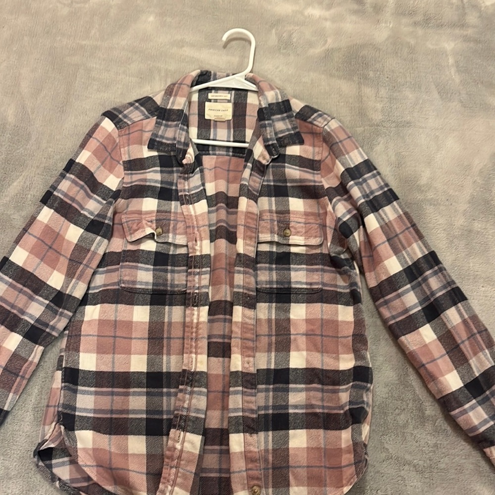 cute pink flannel